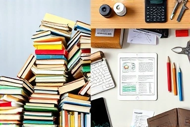 Contrast of rote memorization versus practical skills for civil servant exams.